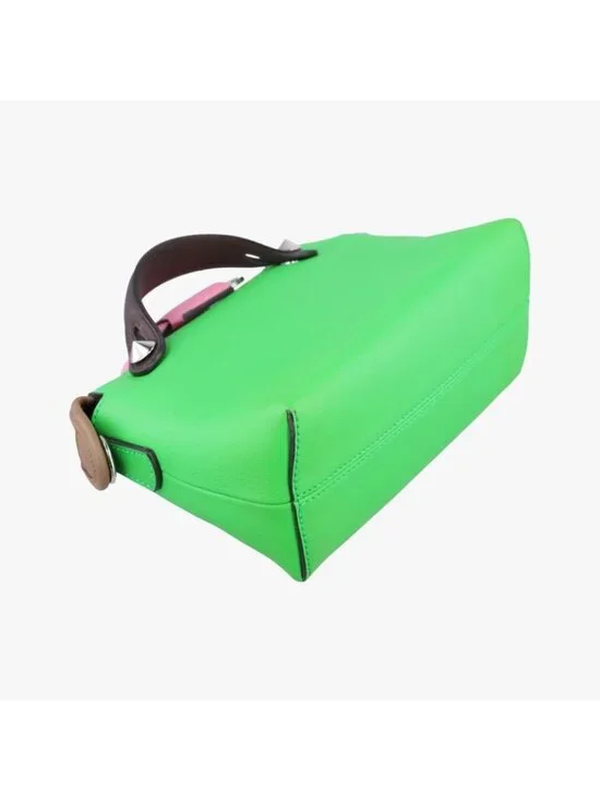 Fendi Visible Green Leather Messenger Bag - Picture 7 of 16